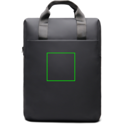 VINGA Baltimore RCS Tote Rucksack schwarz bedrucken, Art.-Nr. V7050001