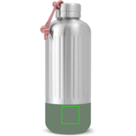 Black+Blum Explorer isolierte Wasserflasche groß, 850ml turkis bedrucken, Art.-Nr. P439.1333