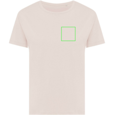 IQONIQ Yala Damen T-Shirt aus recycelter Baumwolle cloud pink bedrucken, Art.-Nr. T4100.039.XXL IQONIQ Yala Damen T-Shirt aus recycelter Baumwolle cloud pink bedrucken, Art.-Nr. T4100.039.XXL