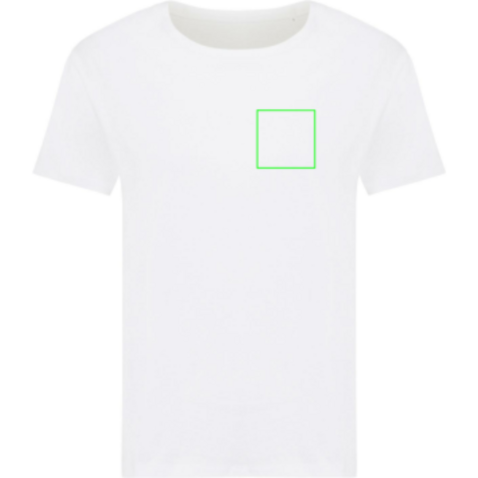 IQONIQ Yala Damen T-Shirt aus recycelter Baumwolle recycled white bedrucken, Art.-Nr. T4100.004.XL IQONIQ Yala Damen T-Shirt aus recycelter Baumwolle recycled white bedrucken, Art.-Nr. T4100.004.XL