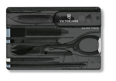 Nylon Victorinox SwissCard Classic multitool – Schwarz bedrucken, Art.-Nr. 001999999_3928