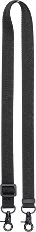 BrandCharger Trageband Calix – Schwarz bedrucken, Art.-Nr. 001999999_1306464