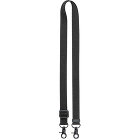 BrandCharger Trageband Calix – Schwarz bedrucken, Art.-Nr. 001999999_1306464
