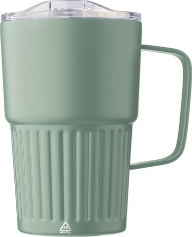 Trinkbecher Calo | Recycelter Edelstahl | 450 ml – Grün bedrucken, Art.-Nr. 004999999_1267377 Trinkbecher Calo | Recycelter Edelstahl | 450 ml – Grün bedrucken, Art.-Nr. 004999999_1267377