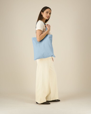 Light Tote Bag - Das leichte gewebte Tote Bag - Sky blue - OS bedrucken, Art.-Nr. STAU773C232OS
