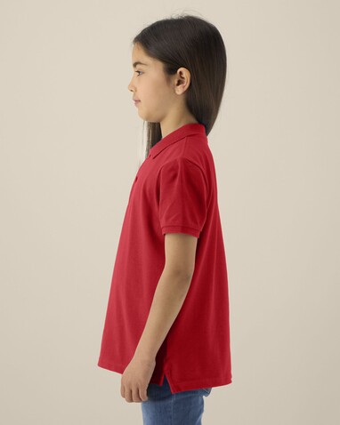 Mini Sprinter - Das Iconic Kinder-Polo - Red - 3-4/98-104cm bedrucken, Art.-Nr. STPK908C00403