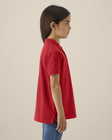 Mini Sprinter - Das Iconic Kinder-Polo - Red - 3-4/98-104cm bedrucken, Art.-Nr. STPK908C00403