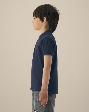 Mini Sprinter - Das Iconic Kinder-Polo - French Navy - 12-13/152-158cm bedrucken, Art.-Nr. STPK908C72712