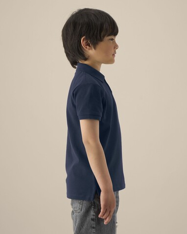Mini Sprinter - Das Iconic Kinder-Polo - French Navy - 5-6/110-116cm bedrucken, Art.-Nr. STPK908C72705