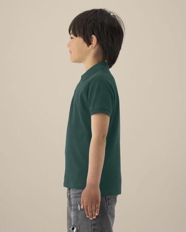 Mini Sprinter - Das Iconic Kinder-Polo - Glazed Green - 5-6/110-116cm bedrucken, Art.-Nr. STPK908C03605