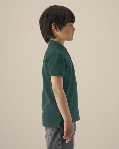 Mini Sprinter - Das Iconic Kinder-Polo - Glazed Green - 5-6/110-116cm bedrucken, Art.-Nr. STPK908C03605