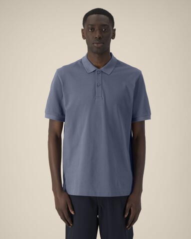 Prepster 2.0 - Das Unisex-Polo - Blue Grey - S bedrucken, Art.-Nr. STPU222C1561S Prepster 2.0 - Das Unisex-Polo - Blue Grey - S bedrucken, Art.-Nr. STPU222C1561S