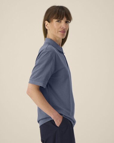 Prepster 2.0 - Das Unisex-Polo - Blue Grey - S bedrucken, Art.-Nr. STPU222C1561S Prepster 2.0 - Das Unisex-Polo - Blue Grey - S bedrucken, Art.-Nr. STPU222C1561S