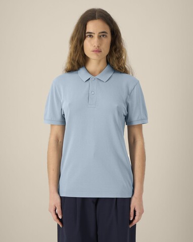 Coaster Vintage - Das Garment-Dyed Unisex-Polo - G. Dyed Blue Stone - XL bedrucken, Art.-Nr. STPU252C7321X
