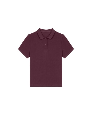 Stella Coaster - Das Damen-Polo - Deep Plum - XS bedrucken, Art.-Nr. STPW977C151XS