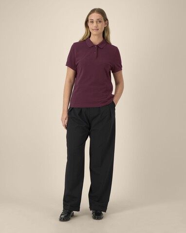 Stella Coaster - Das Damen-Polo - Deep Plum - XL bedrucken, Art.-Nr. STPW977C1511X Stella Coaster - Das Damen-Polo - Deep Plum - XL bedrucken, Art.-Nr. STPW977C1511X
