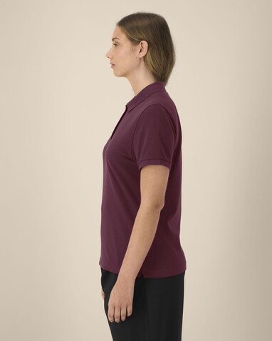 Stella Coaster - Das Damen-Polo - Deep Plum - XS bedrucken, Art.-Nr. STPW977C151XS