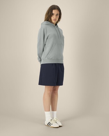 Archer Vintage - Der Garment-Dyed Unisex-Hoodie aus French Terry - G. Dyed Misty Grey - XXL bedrucken, Art.-Nr. STSU040C1572X