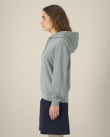 Archer Vintage - Der Garment-Dyed Unisex-Hoodie aus French Terry - G. Dyed Misty Grey - M bedrucken, Art.-Nr. STSU040C1571M
