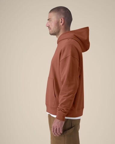 Chaser - Der Relaxed Unisex-Hoodie - Heritage Brown - XS bedrucken, Art.-Nr. STSU077C730XS Chaser - Der Relaxed Unisex-Hoodie - Heritage Brown - XS bedrucken, Art.-Nr. STSU077C730XS