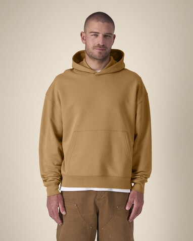 Chaser - Der Relaxed Unisex-Hoodie - Grounded Beige - S bedrucken, Art.-Nr. STSU077C1521S