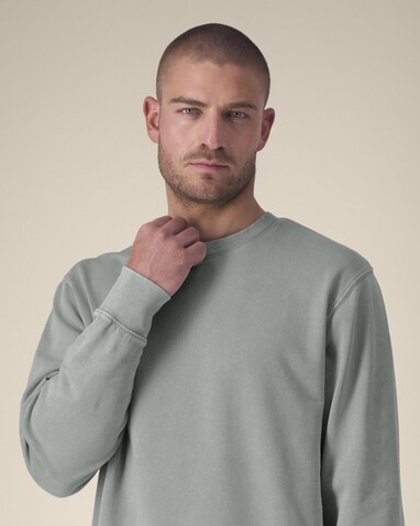 Matcher Vintage - Das Garment-Dyed Rundhals-Unisex-Sweatshirt aus French Terry - G. Dyed Misty Grey - XXL bedrucken, Art.-Nr. STSU085C1572X Matcher Vintage - Das Garment-Dyed Rundhals-Unisex-Sweatshirt aus French Terry - G. Dyed Misty Grey - XXL bedrucken, Art.-Nr. STSU085C1572X