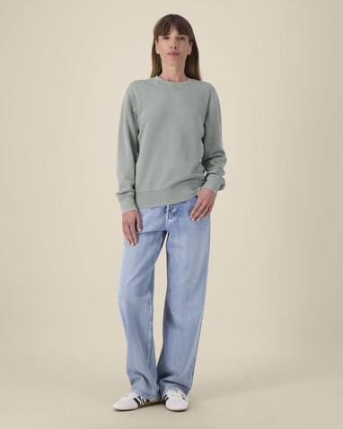 Matcher Vintage - Das Garment-Dyed Rundhals-Unisex-Sweatshirt aus French Terry - G. Dyed Misty Grey - M bedrucken, Art.-Nr. STSU085C1571M Matcher Vintage - Das Garment-Dyed Rundhals-Unisex-Sweatshirt aus French Terry - G. Dyed Misty Grey - M bedrucken, Art.-Nr. STSU085C1571M