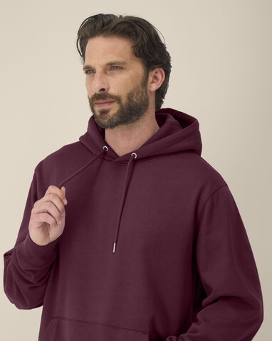 Cruiser 2.0 - Der Iconic Unisex-Hoodie - Deep Plum - XL bedrucken, Art.-Nr. STSU177C1511X
