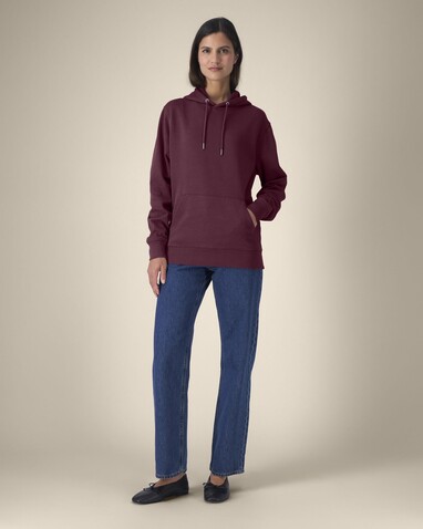 Cruiser 2.0 - Der Iconic Unisex-Hoodie - Deep Plum - XXS bedrucken, Art.-Nr. STSU177C1512S