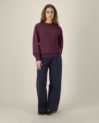 Changer 2.0 - Das Iconic Rundhals-Unisex-Sweatshirt - Deep Plum - 3XL bedrucken, Art.-Nr. STSU178C1513X