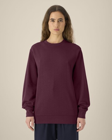 Changer 2.0 - Das Iconic Rundhals-Unisex-Sweatshirt - Deep Plum - XXS bedrucken, Art.-Nr. STSU178C1512S