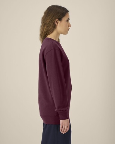 Changer 2.0 - Das Iconic Rundhals-Unisex-Sweatshirt - Deep Plum - M bedrucken, Art.-Nr. STSU178C1511M