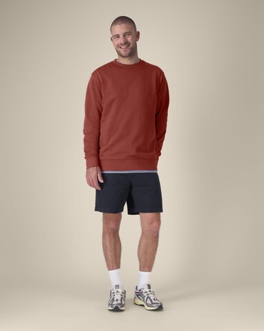 Changer 2.0 - Das Iconic Rundhals-Unisex-Sweatshirt - Earthy Red - XXL bedrucken, Art.-Nr. STSU178C1502X