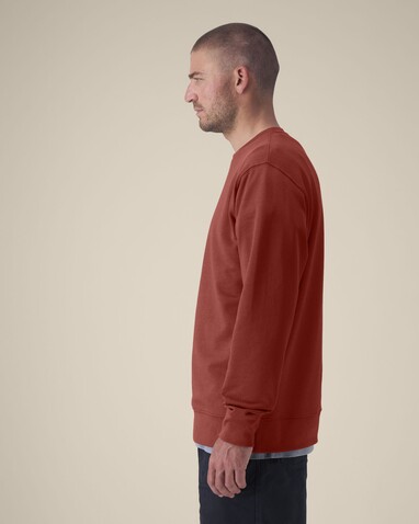 Changer 2.0 - Das Iconic Rundhals-Unisex-Sweatshirt - Earthy Red - 3XL bedrucken, Art.-Nr. STSU178C1503X