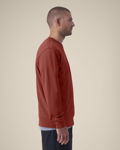 Changer 2.0 - Das Iconic Rundhals-Unisex-Sweatshirt - Earthy Red - M bedrucken, Art.-Nr. STSU178C1501M