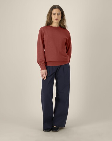 Changer 2.0 - Das Iconic Rundhals-Unisex-Sweatshirt - Earthy Red - XXS bedrucken, Art.-Nr. STSU178C1502S