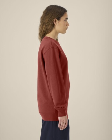 Changer 2.0 - Das Iconic Rundhals-Unisex-Sweatshirt - Earthy Red - M bedrucken, Art.-Nr. STSU178C1501M