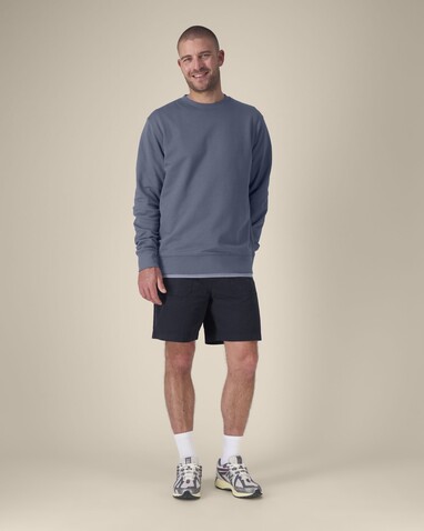 Changer 2.0 - Das Iconic Rundhals-Unisex-Sweatshirt - Blue Grey - XS bedrucken, Art.-Nr. STSU178C156XS