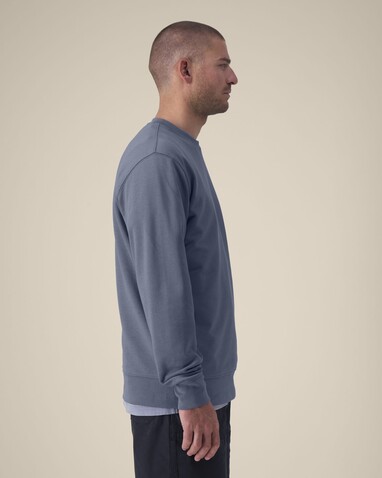 Changer 2.0 - Das Iconic Rundhals-Unisex-Sweatshirt - Blue Grey - 3XL bedrucken, Art.-Nr. STSU178C1563X