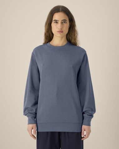 Changer 2.0 - Das Iconic Rundhals-Unisex-Sweatshirt - Blue Grey - L bedrucken, Art.-Nr. STSU178C1561L