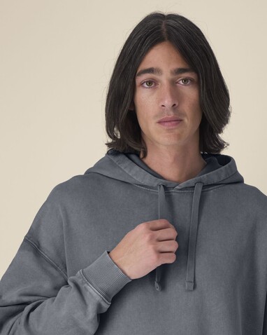 Slammer 2.0 vintage - Der Oversized Garment-Dyed Unisex-Hoodie - G. Dyed Anthracite - XXL bedrucken, Art.-Nr. STSU211C1622X Slammer 2.0 vintage - Der Oversized Garment-Dyed Unisex-Hoodie - G. Dyed Anthracite - XXL bedrucken, Art.-Nr. STSU211C1622X