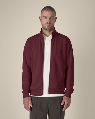 Trailer 2.0 - Das Unisex-Sweatshirt mit Reißverschluss und Stehkragen - Burgundy - XXL bedrucken, Art.-Nr. STSU253C2442X Trailer 2.0 - Das Unisex-Sweatshirt mit Reißverschluss und Stehkragen - Burgundy - XXL bedrucken, Art.-Nr. STSU253C2442X