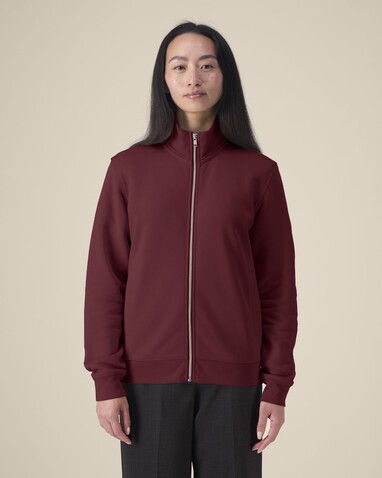 Trailer 2.0 - Das Unisex-Sweatshirt mit Reißverschluss und Stehkragen - Burgundy - XL bedrucken, Art.-Nr. STSU253C2441X Trailer 2.0 - Das Unisex-Sweatshirt mit Reißverschluss und Stehkragen - Burgundy - XL bedrucken, Art.-Nr. STSU253C2441X