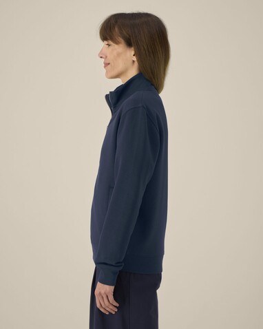 Trailer 2.0 - Das Unisex-Sweatshirt mit Reißverschluss und Stehkragen - French Navy - XL bedrucken, Art.-Nr. STSU253C7271X Trailer 2.0 - Das Unisex-Sweatshirt mit Reißverschluss und Stehkragen - French Navy - XL bedrucken, Art.-Nr. STSU253C7271X