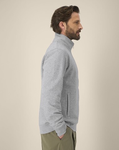 Trailer 2.0 - Das Unisex-Sweatshirt mit Reißverschluss und Stehkragen - Heather Grey - XL bedrucken, Art.-Nr. STSU253C2501X Trailer 2.0 - Das Unisex-Sweatshirt mit Reißverschluss und Stehkragen - Heather Grey - XL bedrucken, Art.-Nr. STSU253C2501X