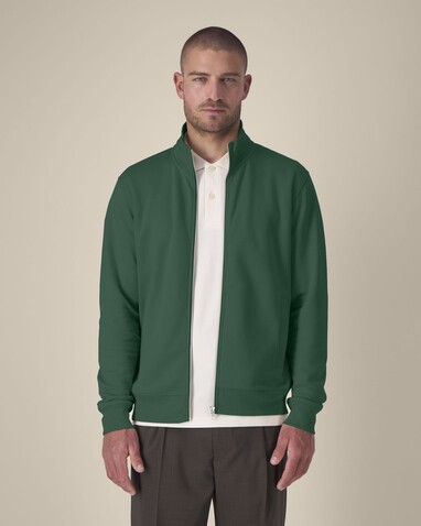 Trailer 2.0 - Das Unisex-Sweatshirt mit Reißverschluss und Stehkragen - Bottle Green - 4XL bedrucken, Art.-Nr. STSU253C2244X Trailer 2.0 - Das Unisex-Sweatshirt mit Reißverschluss und Stehkragen - Bottle Green - 4XL bedrucken, Art.-Nr. STSU253C2244X