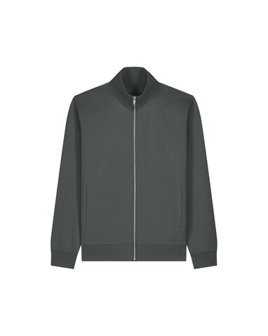 Trailer 2.0 - Das Unisex-Sweatshirt mit Reißverschluss und Stehkragen - Anthracite - XXS bedrucken, Art.-Nr. STSU253C2532S