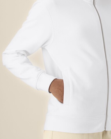 Trailer 2.0 - Das Unisex-Sweatshirt mit Reißverschluss und Stehkragen - White - XXL bedrucken, Art.-Nr. STSU253C0012X
