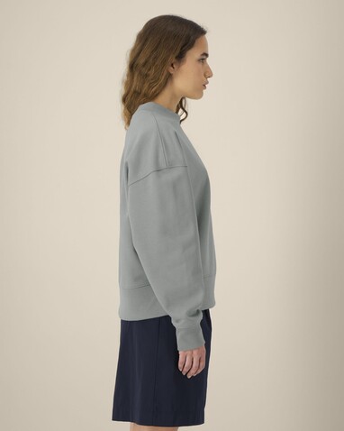 Ryler - Das Boxy Rundhals-Unisex-Sweatshirt aus recycelter Baumwolle - Misty Grey - S bedrucken, Art.-Nr. STSU255C1381S Ryler - Das Boxy Rundhals-Unisex-Sweatshirt aus recycelter Baumwolle - Misty Grey - S bedrucken, Art.-Nr. STSU255C1381S