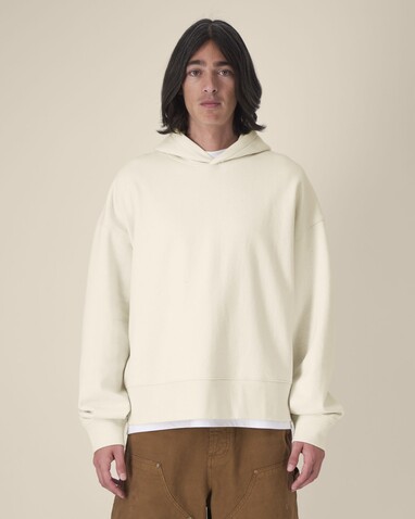 Voicer - Der Boxy Unisex-Hoodie aus recycelter Baumwolle - Natural Raw - XXL bedrucken, Art.-Nr. STSU256C0542X Voicer - Der Boxy Unisex-Hoodie aus recycelter Baumwolle - Natural Raw - XXL bedrucken, Art.-Nr. STSU256C0542X